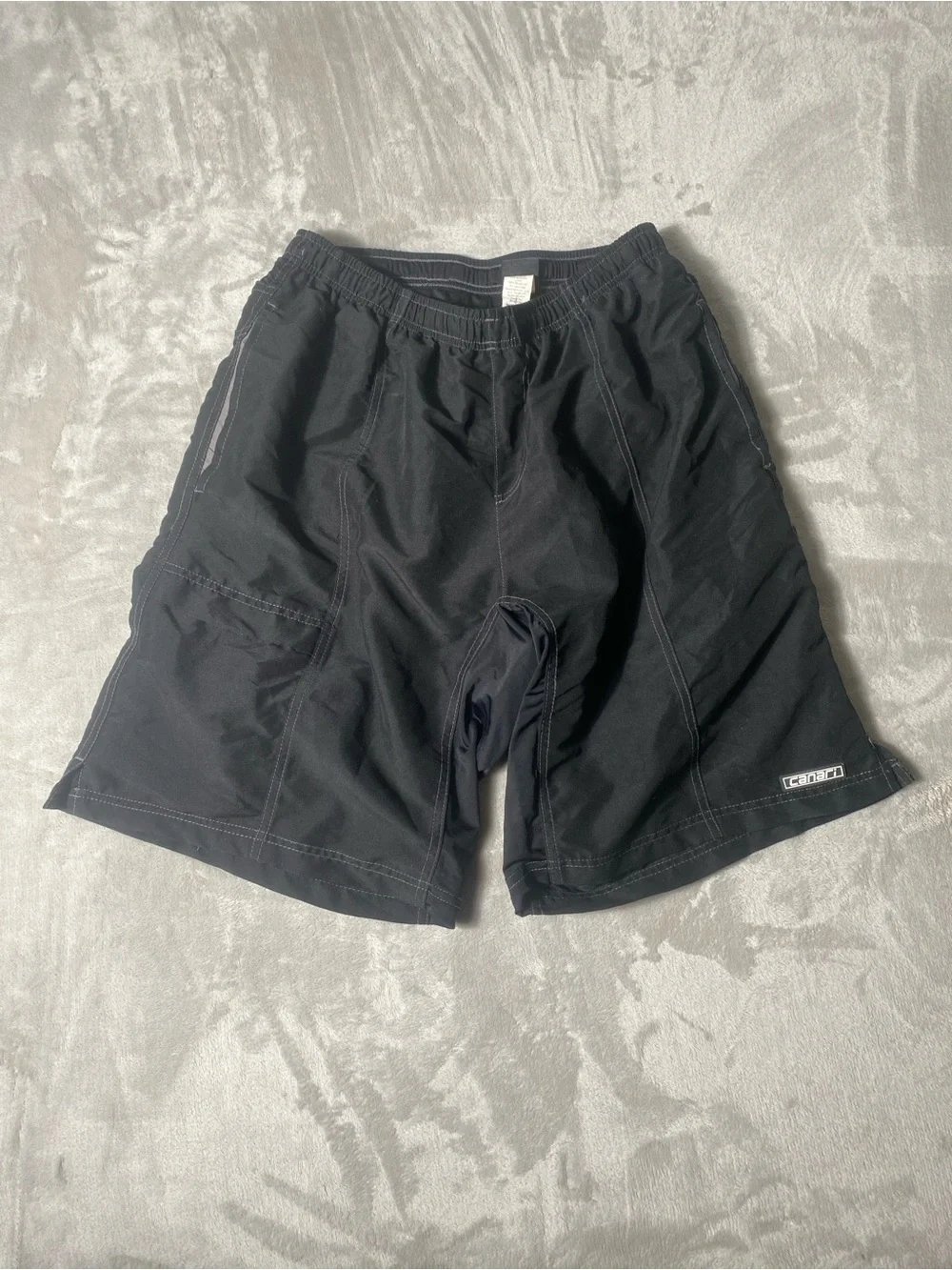 Canari Black Men's Bicycling Shorts